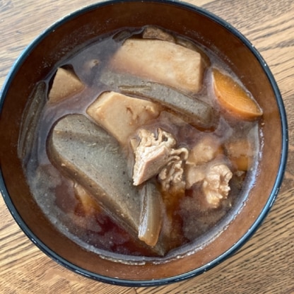 油揚げ、醤油みりんを入れてはじめて作りました
ヘルシーで美味しかったです。ありがとうございます♪